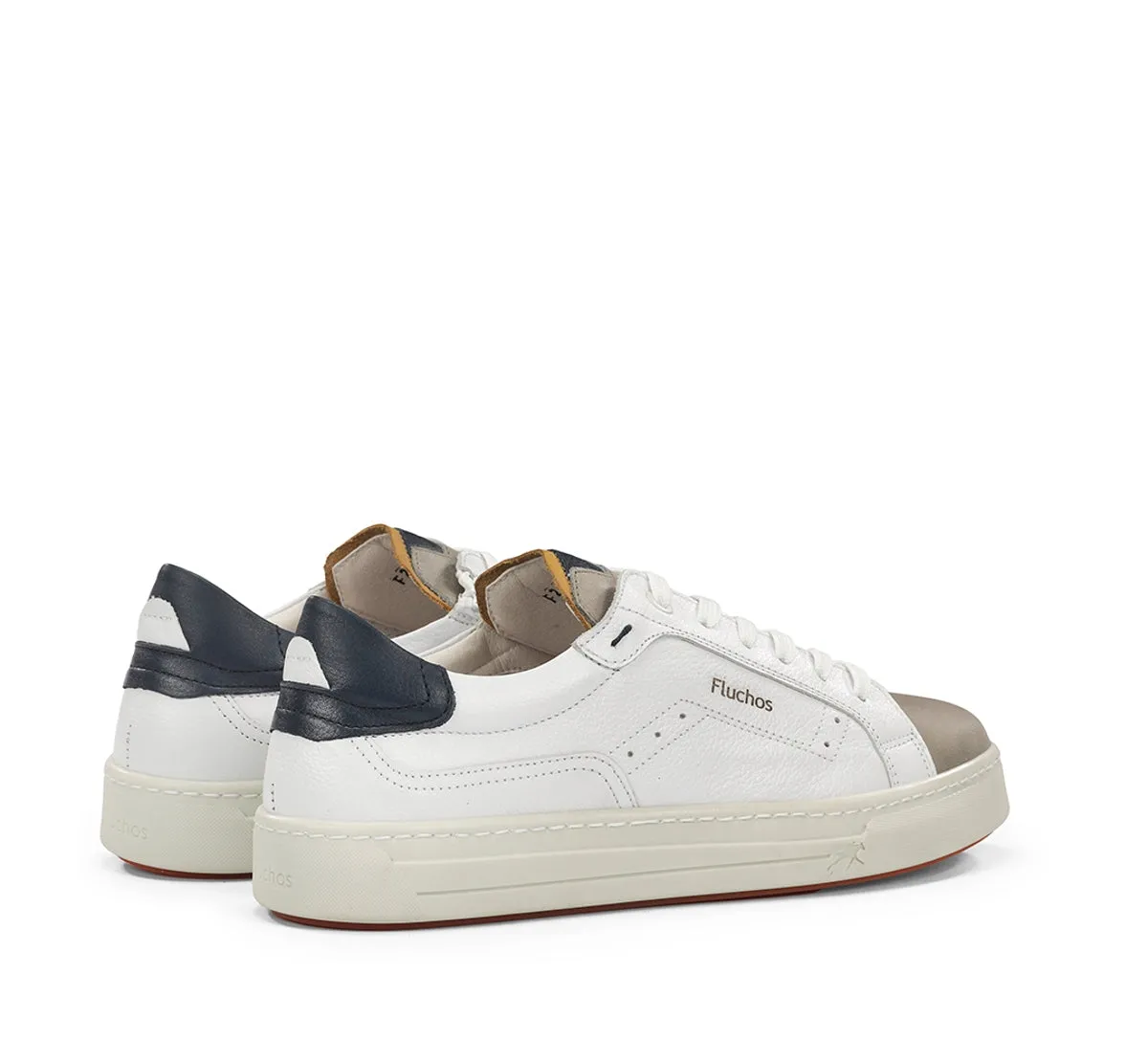 Fluchos Nemo F2218 Sneakers Uomo Bianche Suola Alta