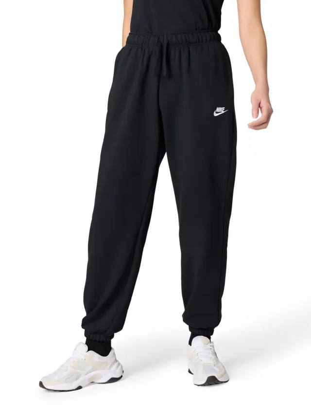 Nike Phoenix Fleece pantaloni tuta donna pile vita media