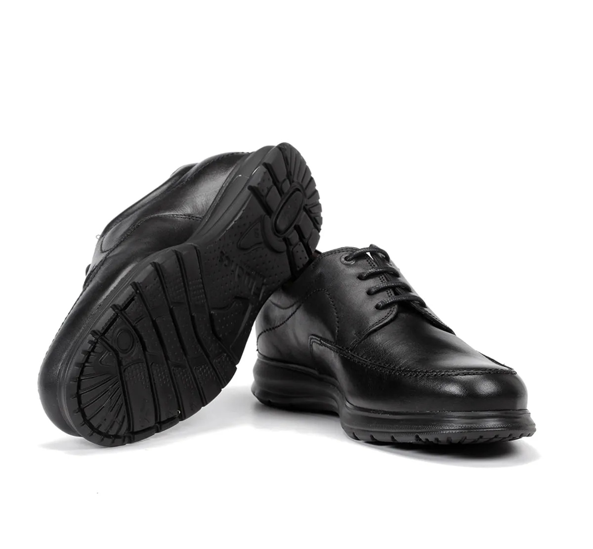 Fluchos Zeta F0602 scarpe uomo nere classiche