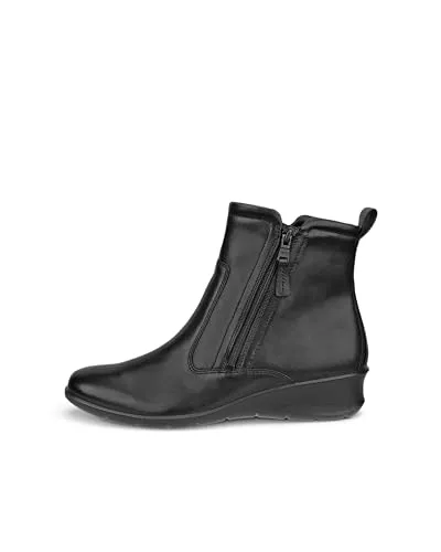 Ecco Felicia stivali donna 35 EU nero pelle zip