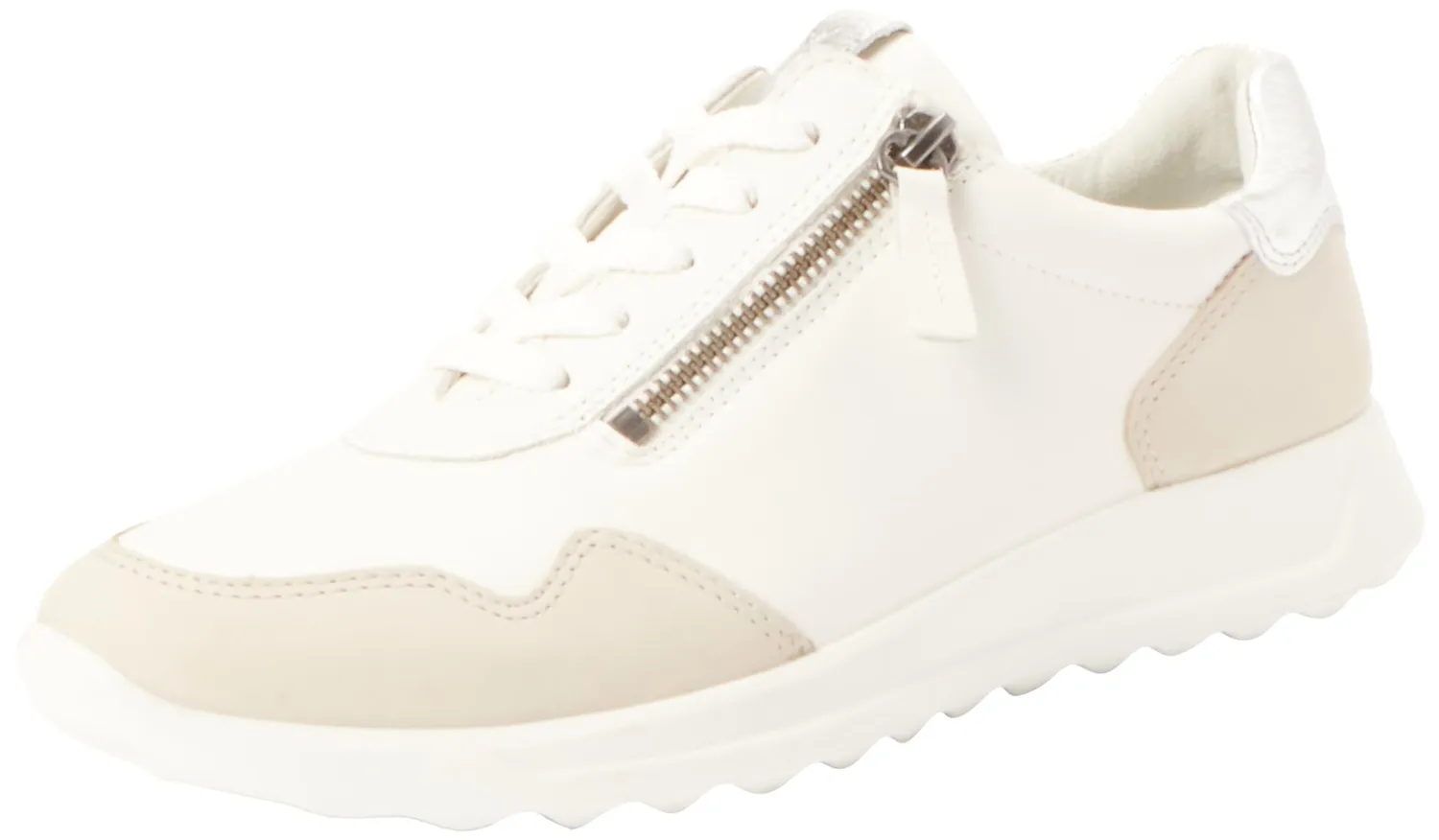Ecco Flexure Runner sneakers donna 35 EU beige zip