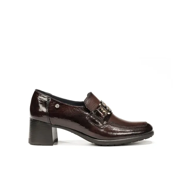 Fluchos Ikia D9774 Mocassino Donna Marrone Tacco Basso