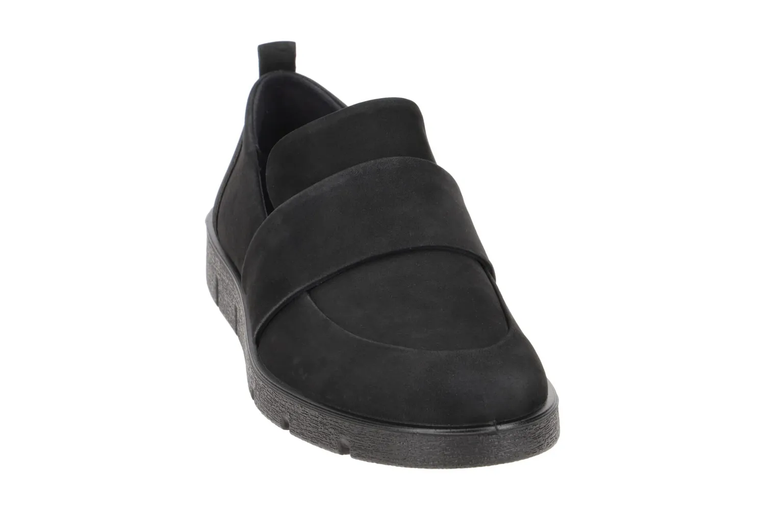 Ecco Bella Mocassini Donna Grigio Chiaro Nabuk