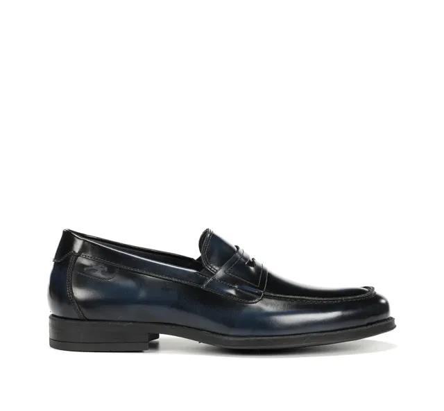 Fluchos Arthur F1933 Mocassino Uomo Blu Formale