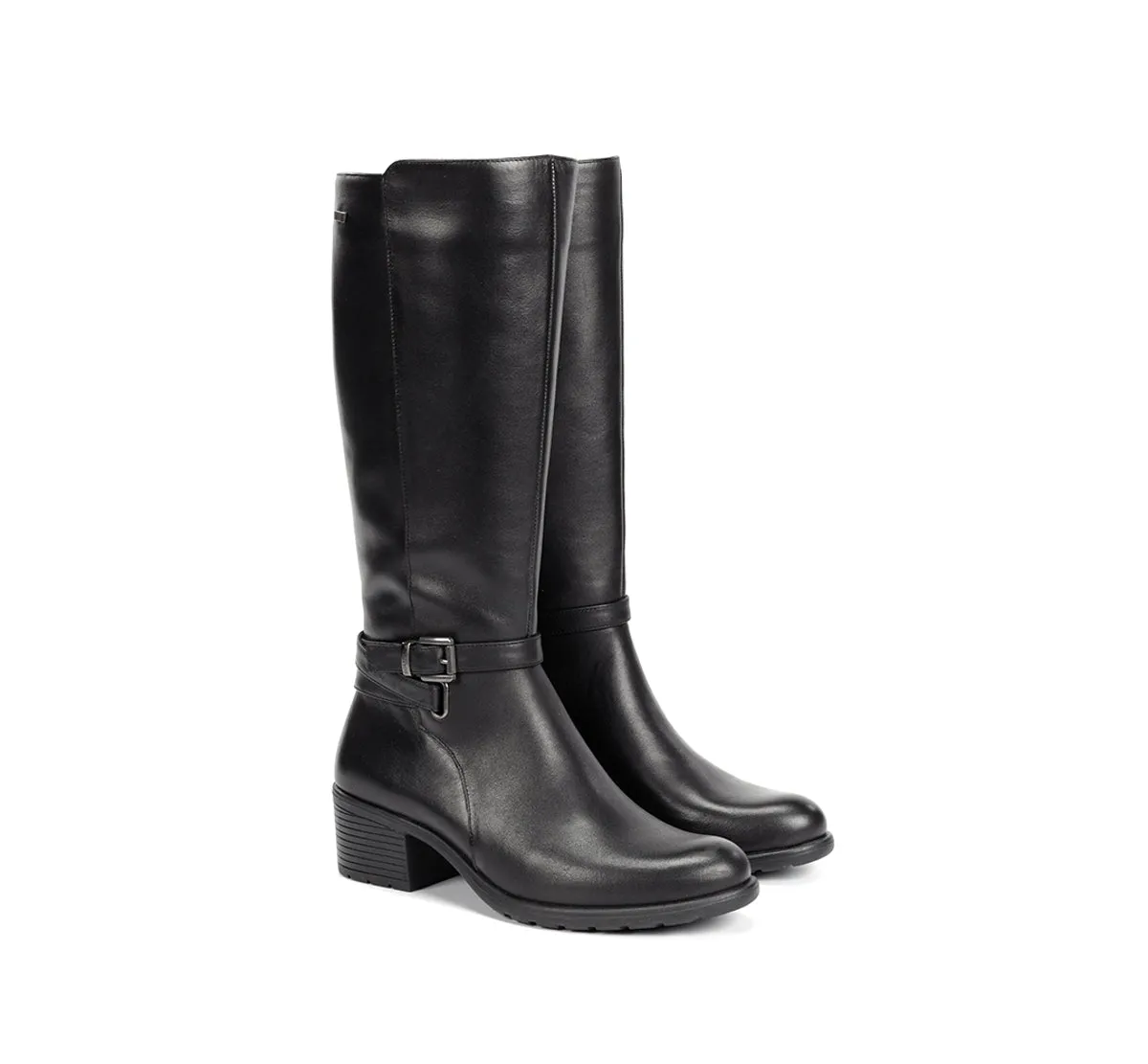 Fluchos Galit F2316 stivaletti donna neri tacco basso