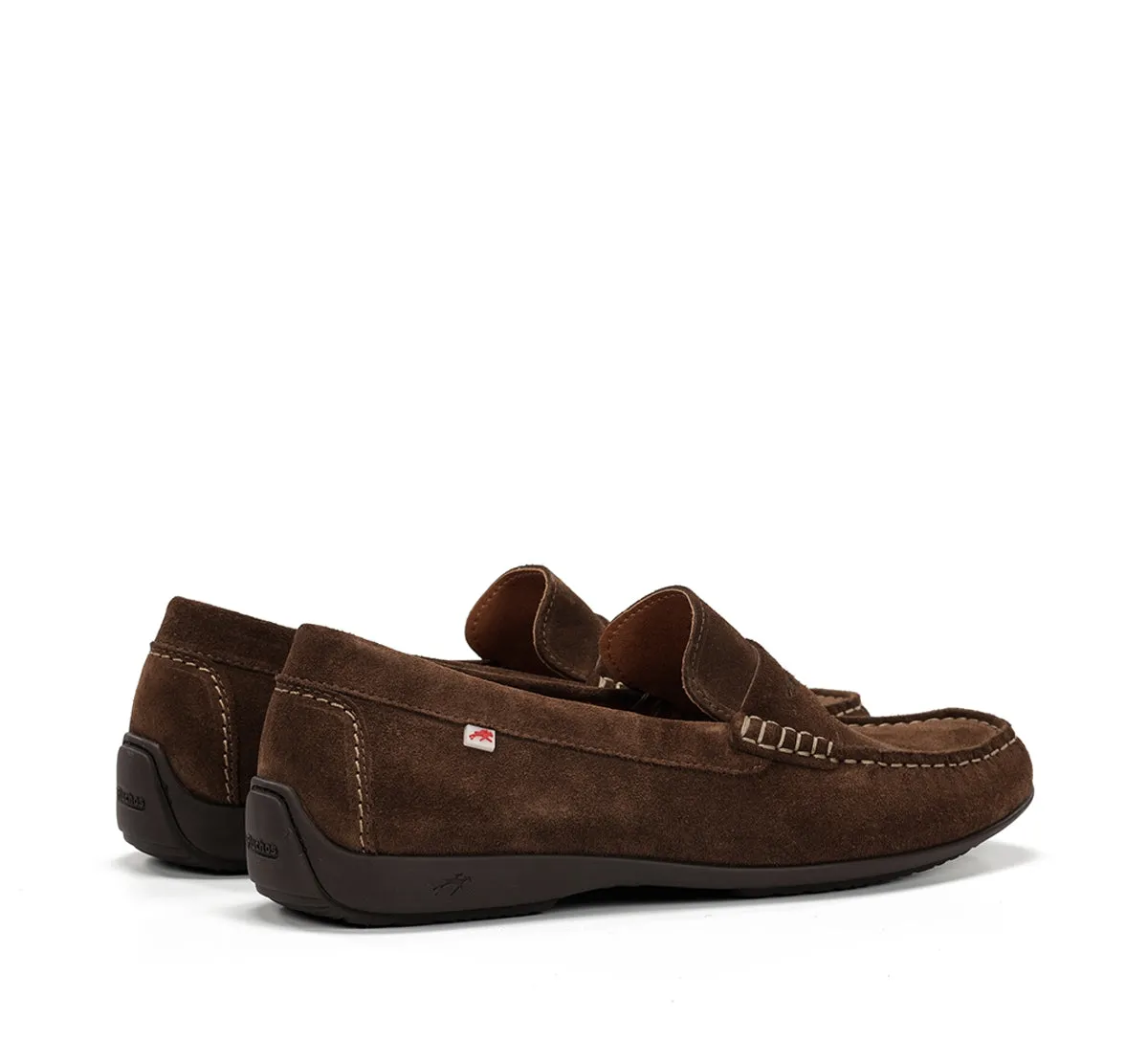 Fluchos Samoa F2207 mocassini uomo marroni pelle