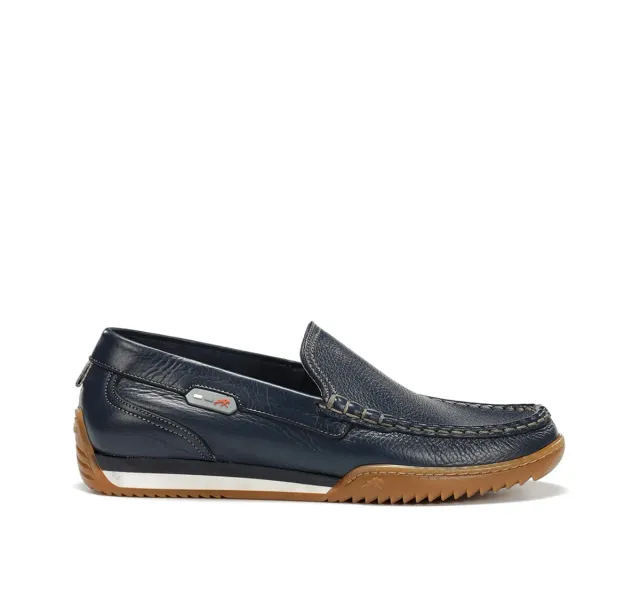 Fluchos Bruno F2432 mocassini blu uomo