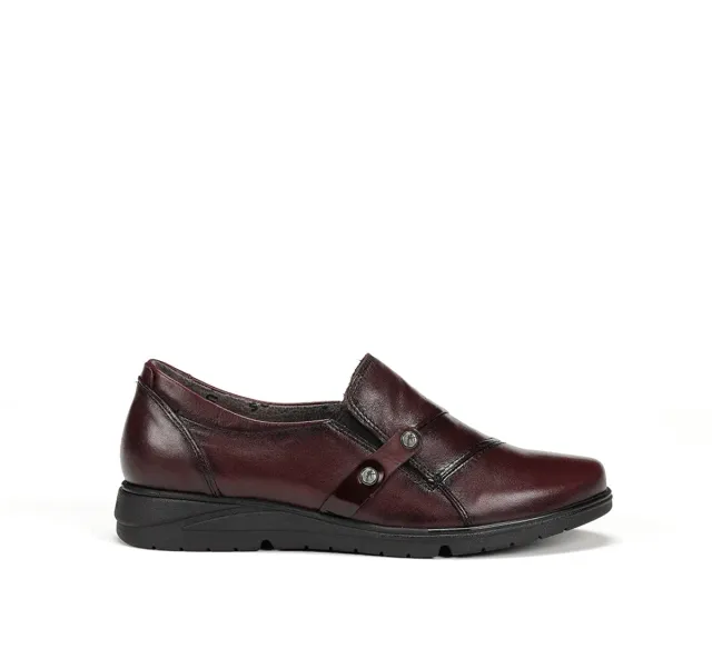 Fluchos Styll F1567 scarpe donna bordeaux comfort