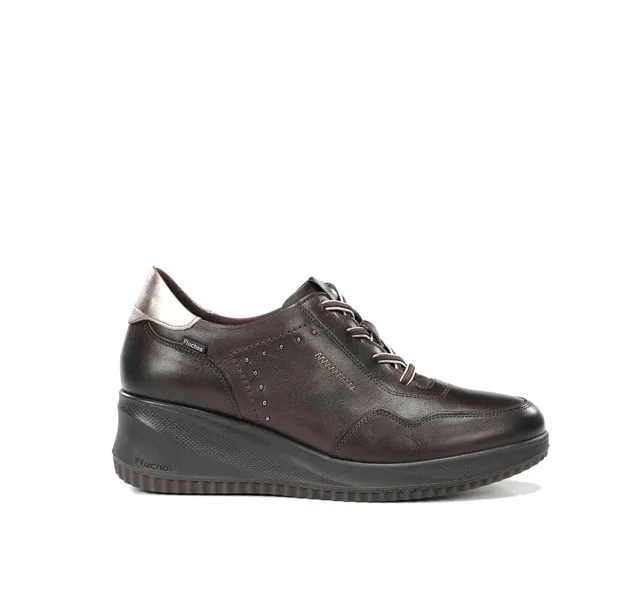Fluchos Novax F2545 sneakers marrone donna zeppa