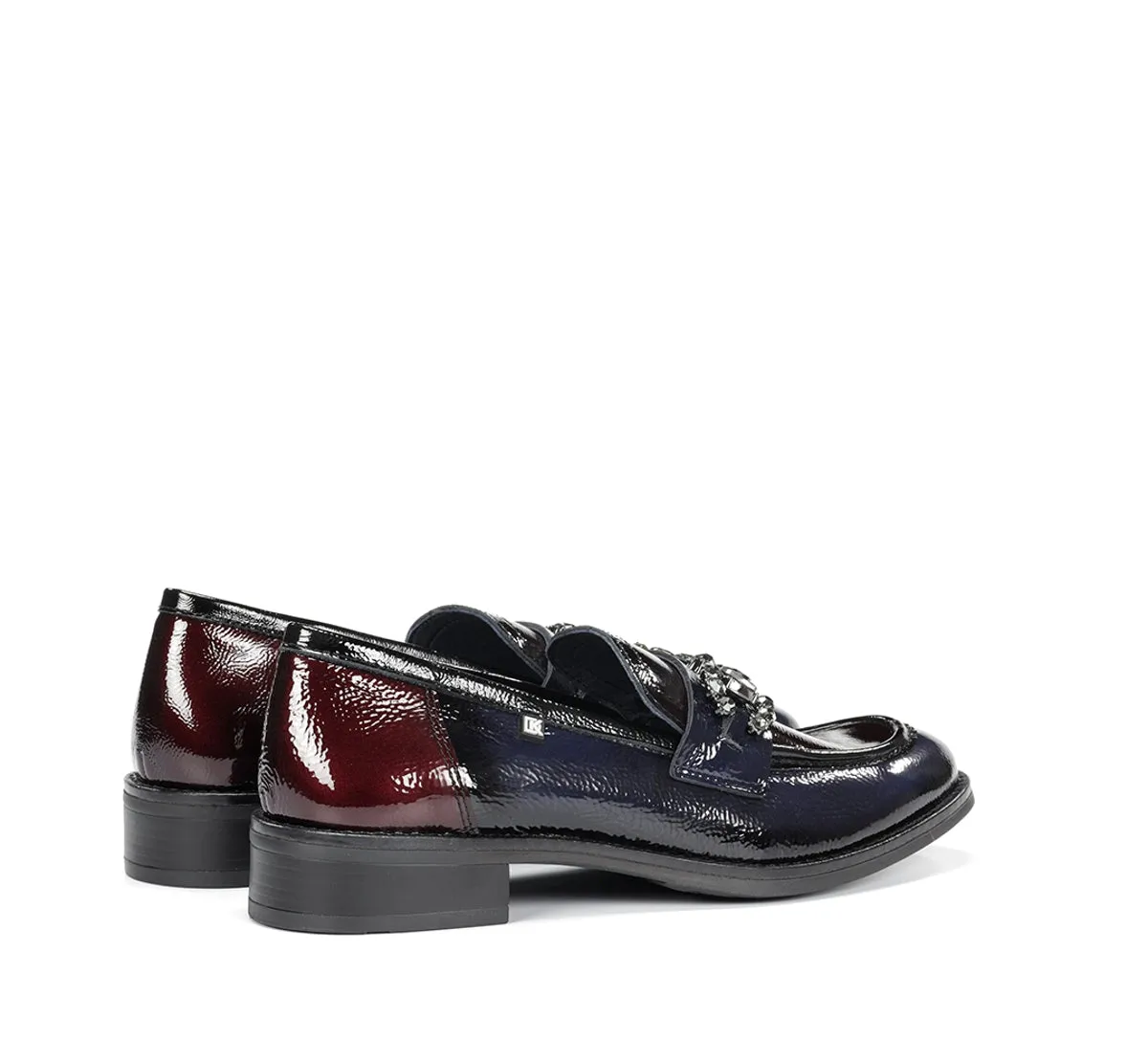 Fluchos Harvard D9118 mocassino blu donna comodo