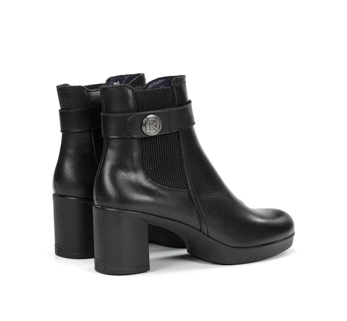 Dorking Elite D9422 stivaletto donna nero tacco