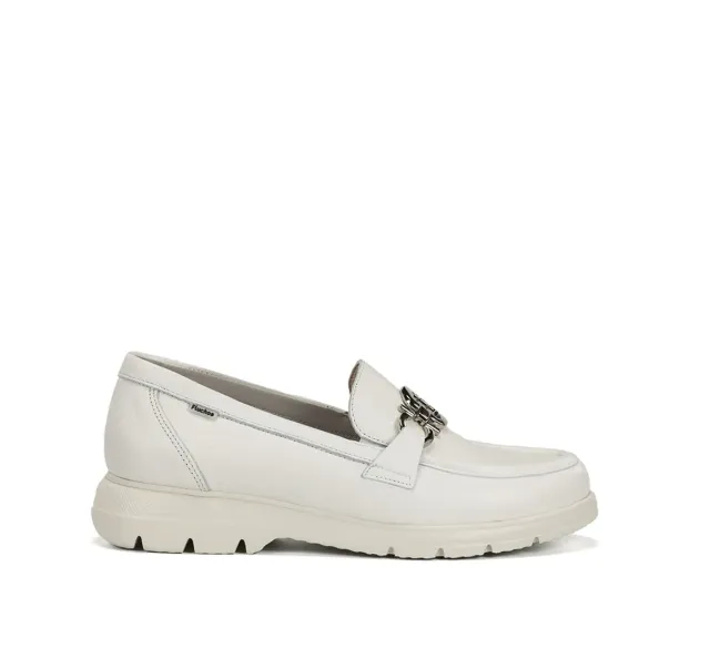 Fluchos Gladis F2282 mocassini donna bianchi comodi