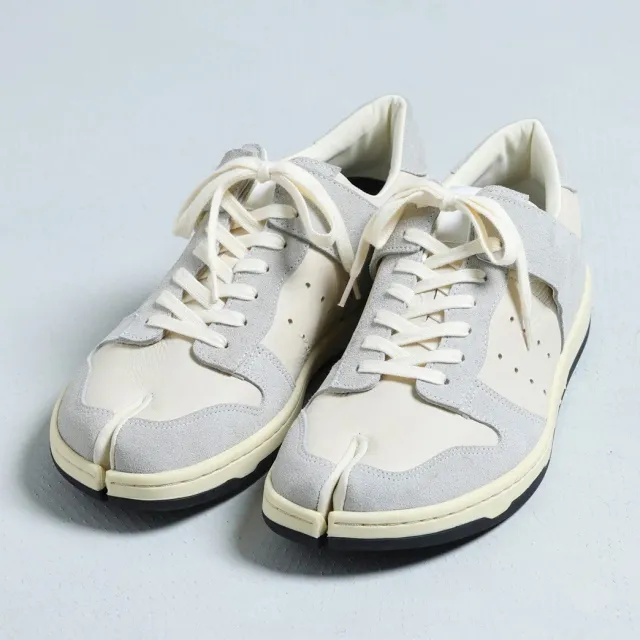 Tabito 16 Leap Trainer-Low sneakers tabi bianche 38 pelle