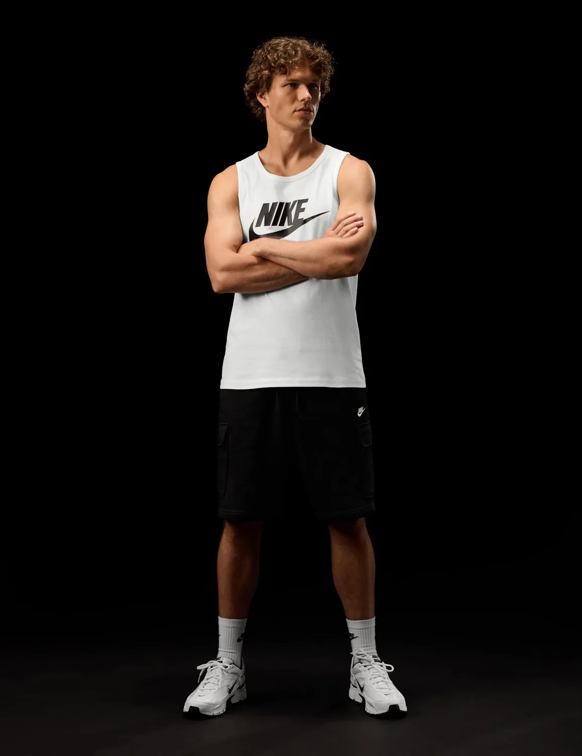 Nike Club Cargo pantaloncini felpa uomo M tasche laterali