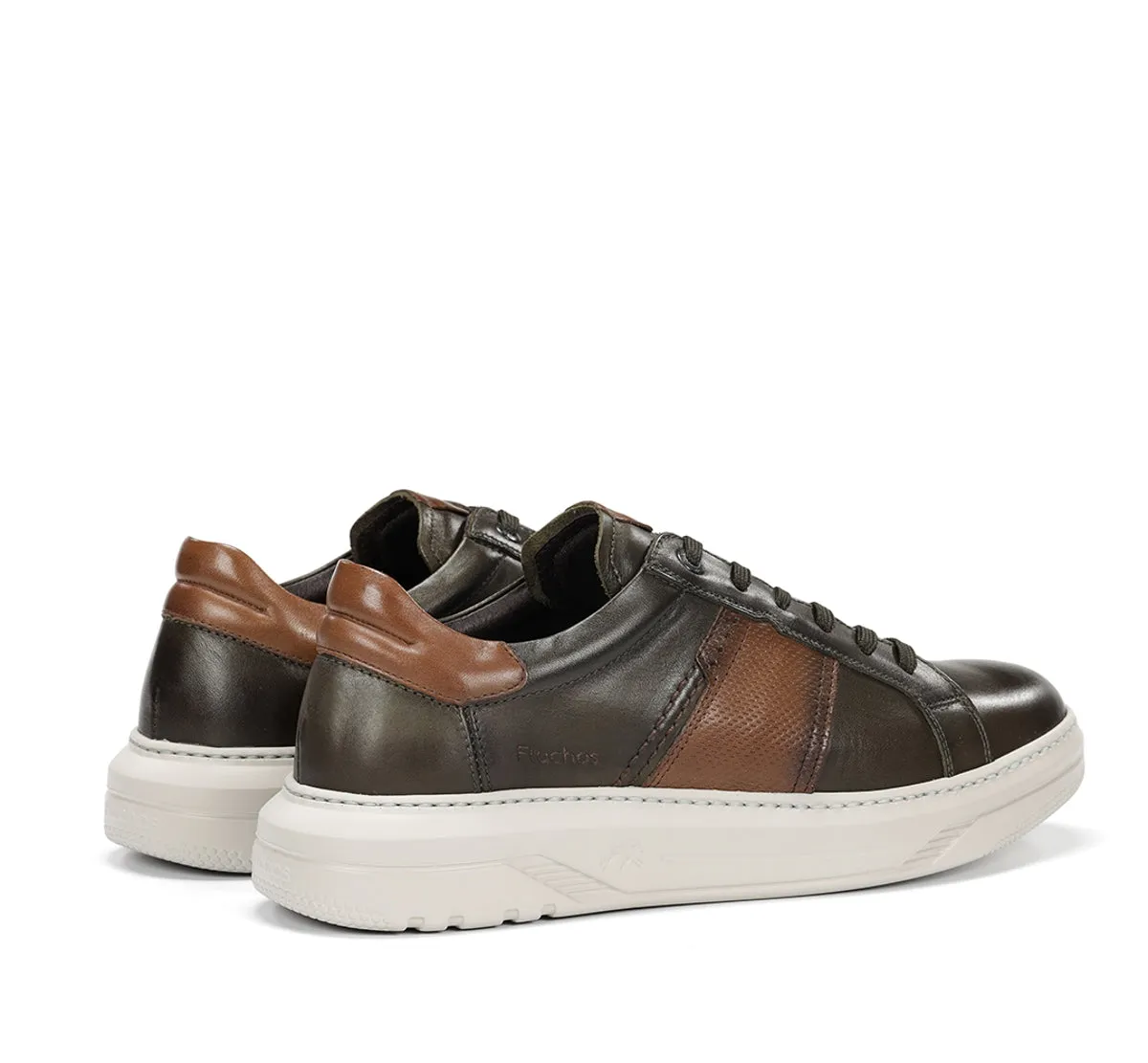 Fluchos Boston F2043 sneakers verdi uomo leggere