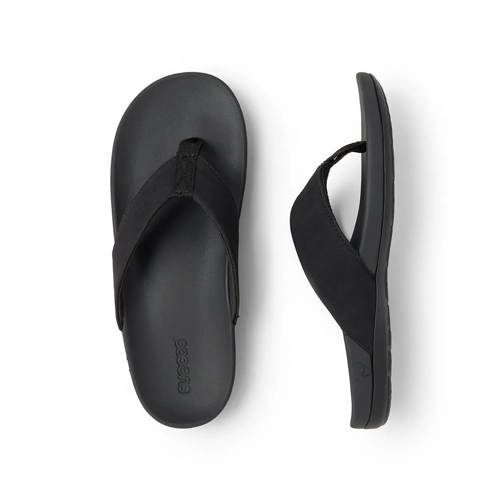 Suecos Havsand sandali neri unisex ergonomici