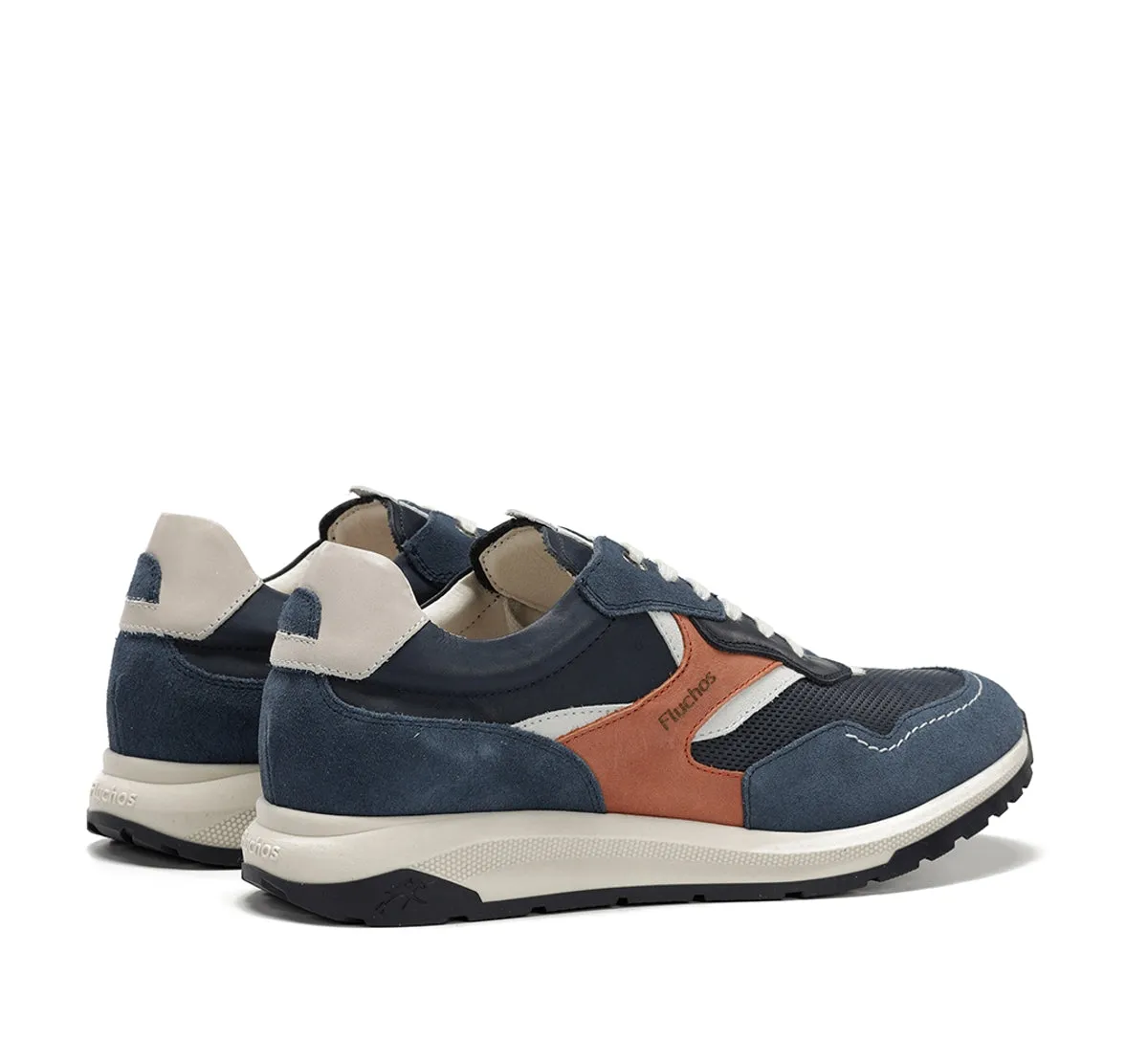 Fluchos Karter F2404 sneakers uomo blu pianta larga
