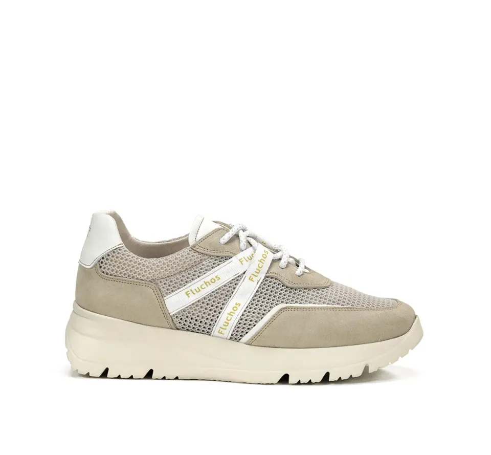 Fluchos Eira F1683 sneakers donna taupe casual