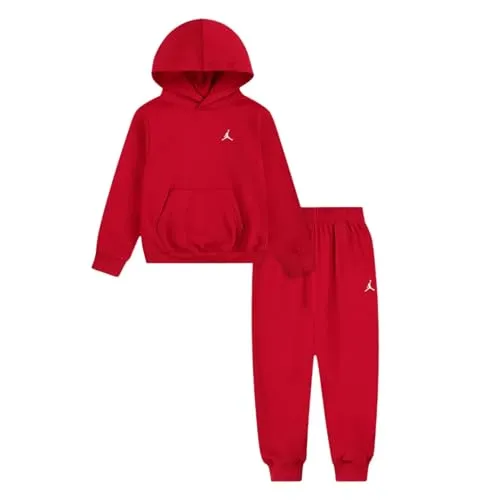 Nike Jordan Brooklyn felpa bambina rossa calda