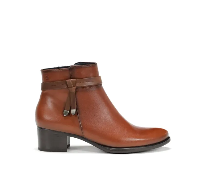 Fluchos Alegria D8889 stivaletti marroni tacco