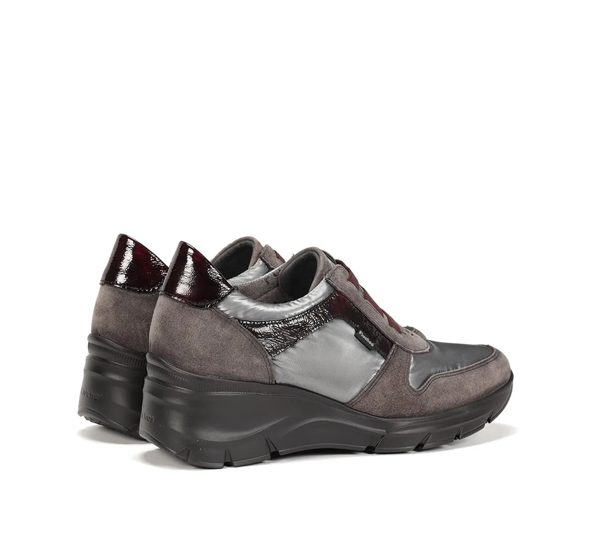 Fluchos Olas F1509 Sneakers Grigie Donna Zeppa