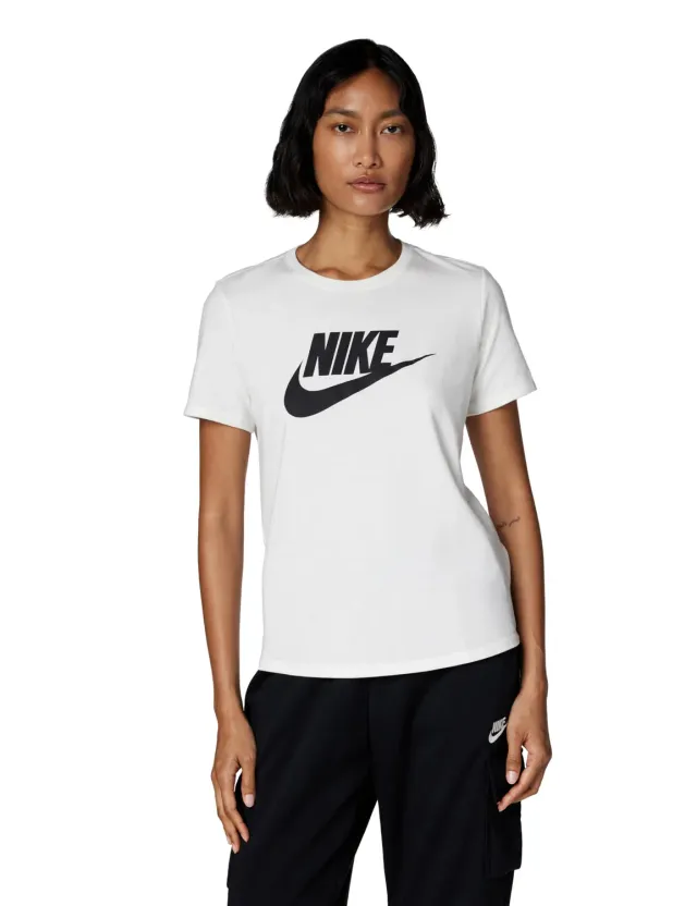 Nike Essential Icon Futura t-shirt donna nera L