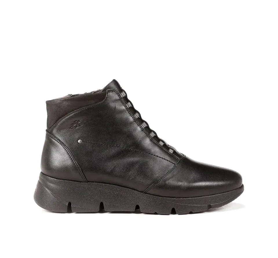 Fluchos Bona F1358 tronchetti donna neri comodi