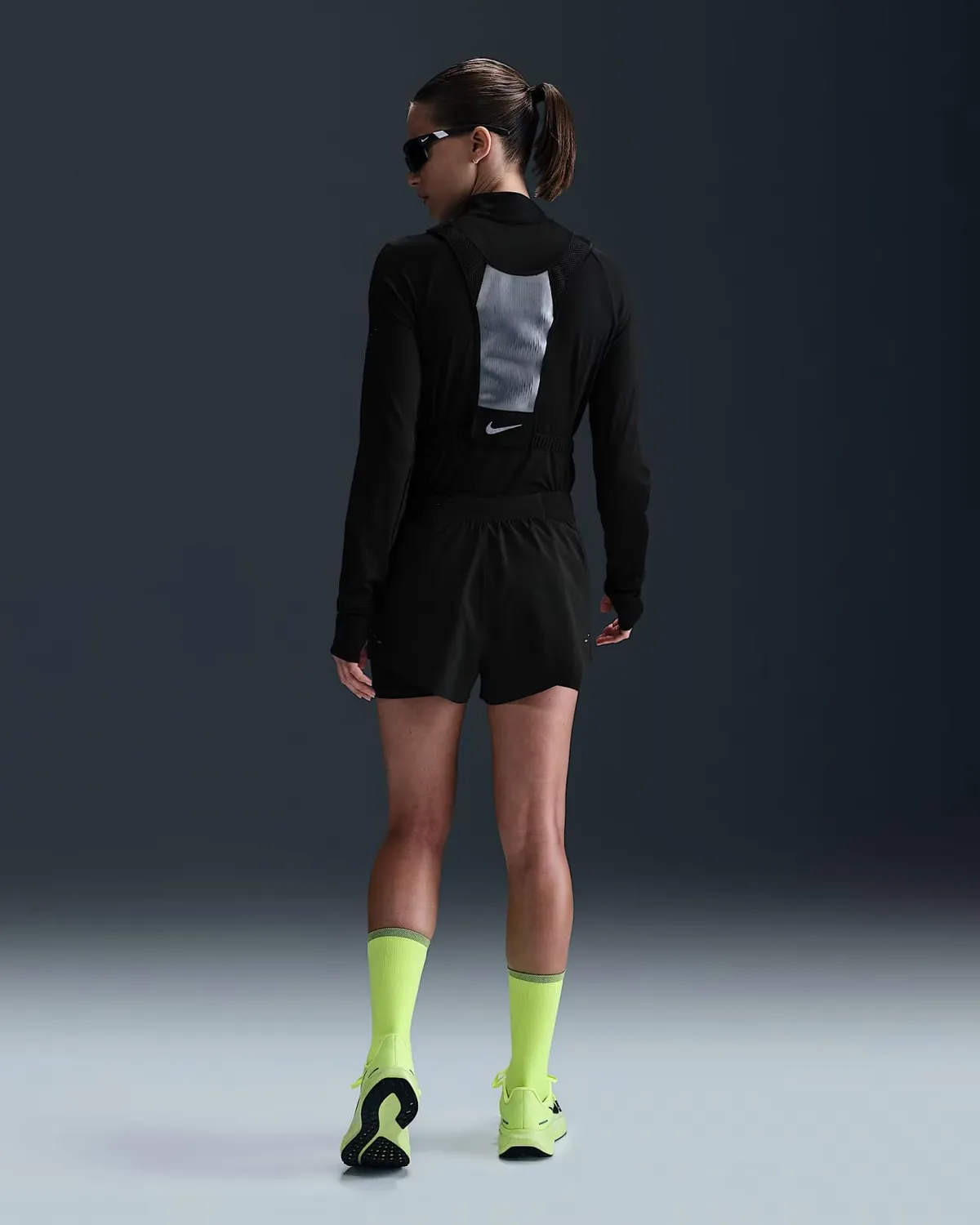 Nike Swift Dri-Fit shorts donna S 2 in 1 corsa