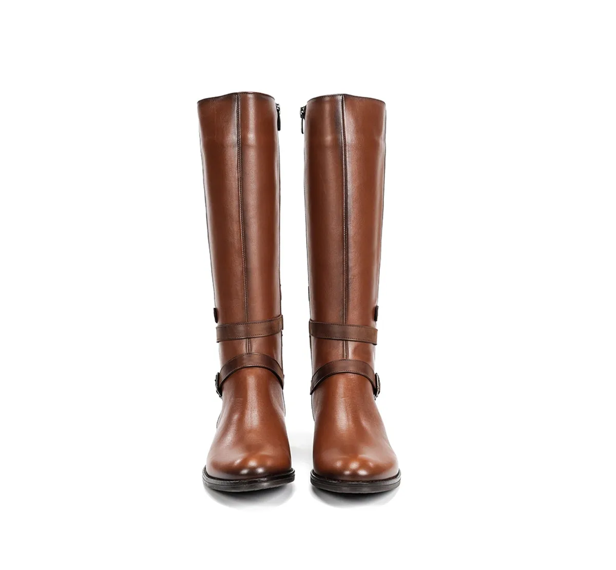 Fluchos Tierra D9532 stivale marrone linee femminili