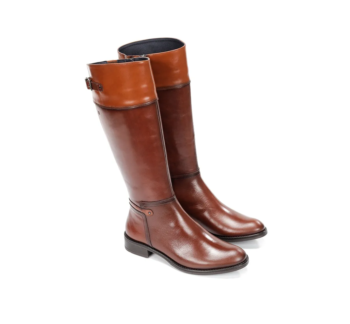 Dorking Tierra D7687 stivali donna marroni eleganti