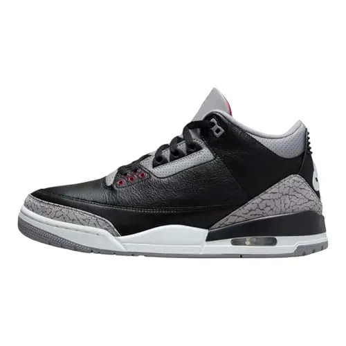 Nike Air Jordan 3 Retro sneakers uomo nere 11 US pelle