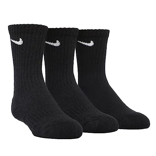 Nike Socks calze sportive unisex 3 paia cotone bianche