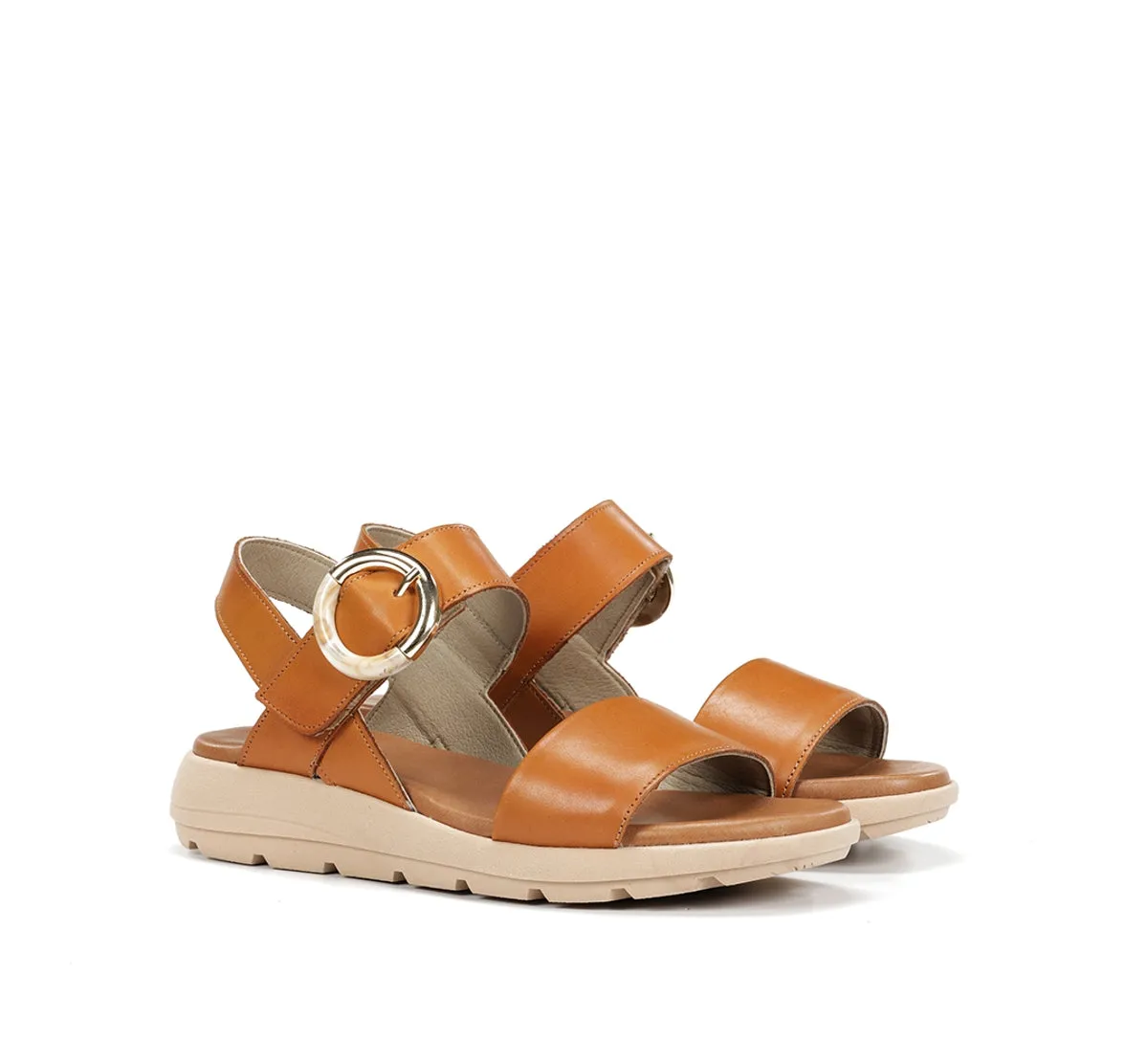 Fluchos Gandia D9468 sandalo donna marrone leggero