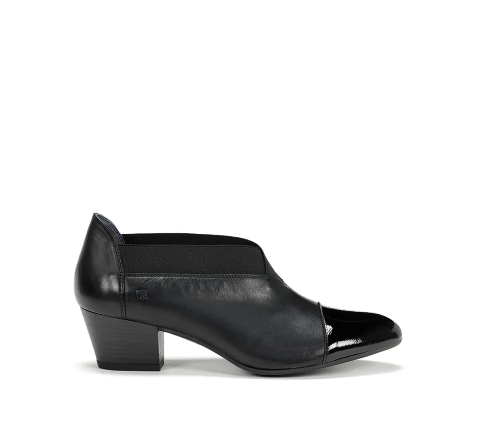 Fluchos Dora D8880 scarpe donna nere tacco comodo