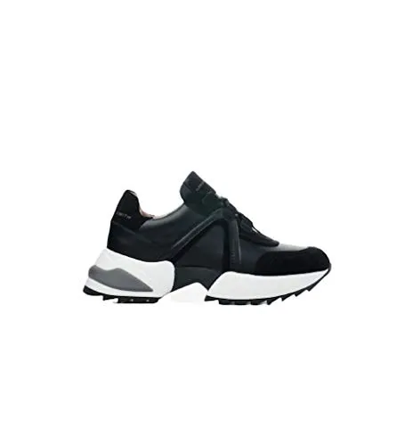Alexander Smith Marble sneakers donna black nude camoscio