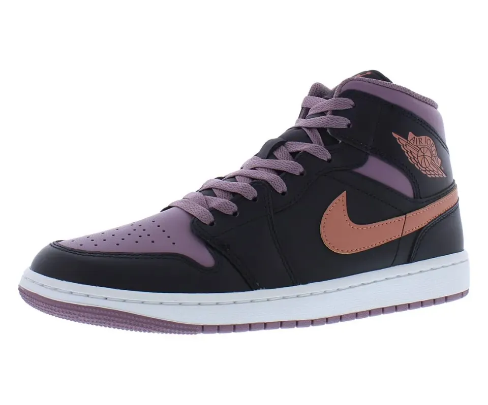 Jordan Air Jordan 1 sneakers uomo 44,5 EU pelle nera