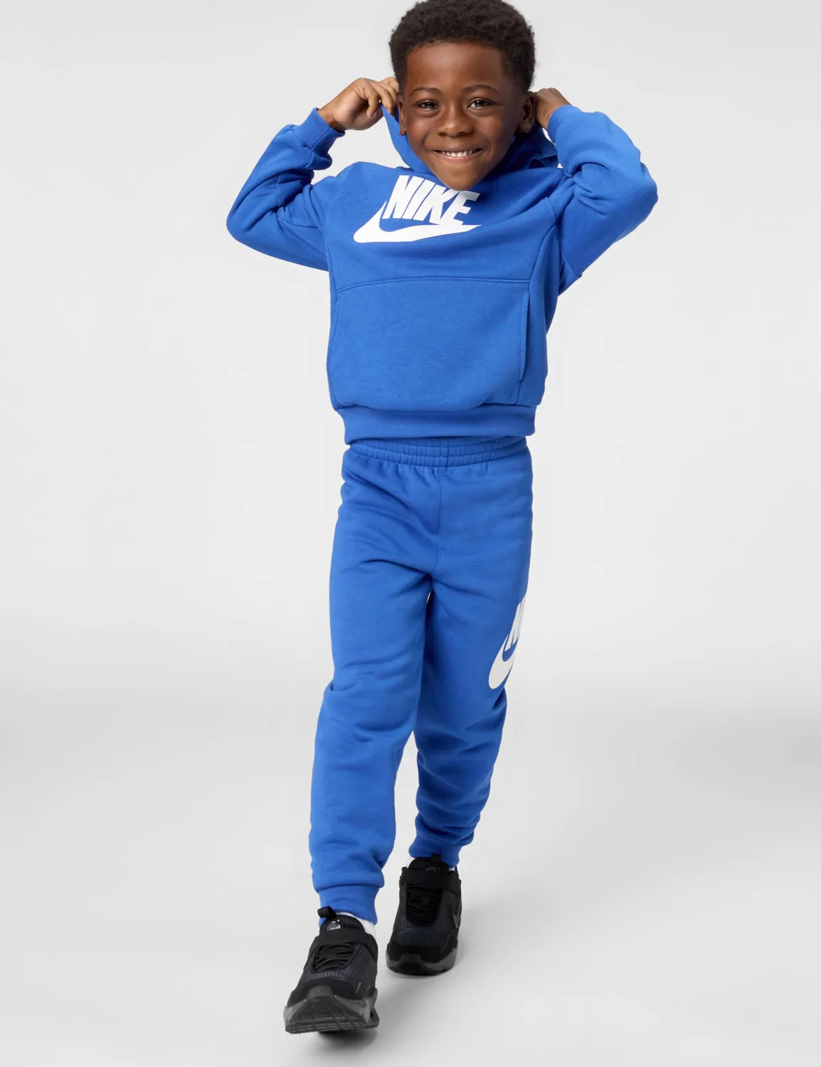 Nike Club Fleece felpa bambino unisex 4-5 anni