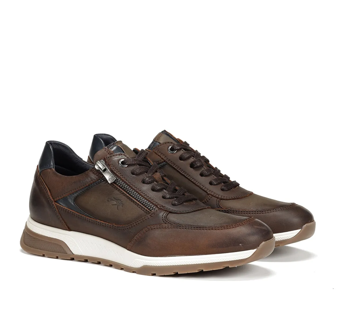 Fluchos Louis F1603 sneakers uomo marroni pelle