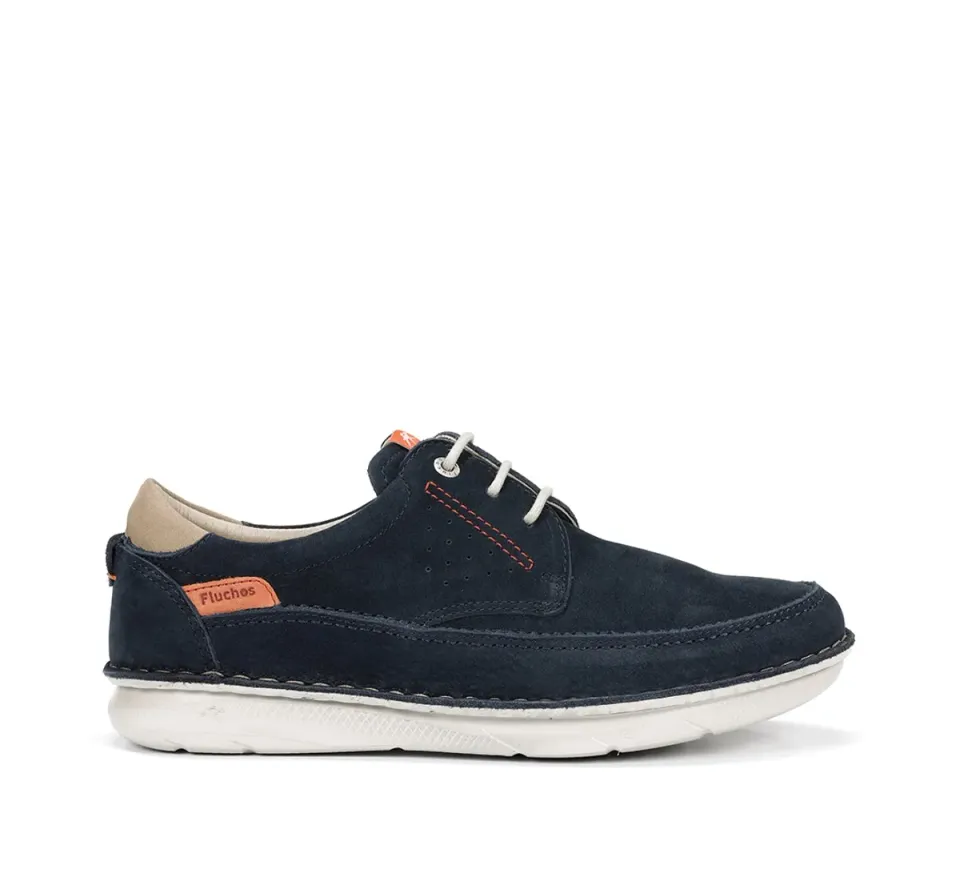 Fluchos Parker F2002 scarpa blu casual uomo