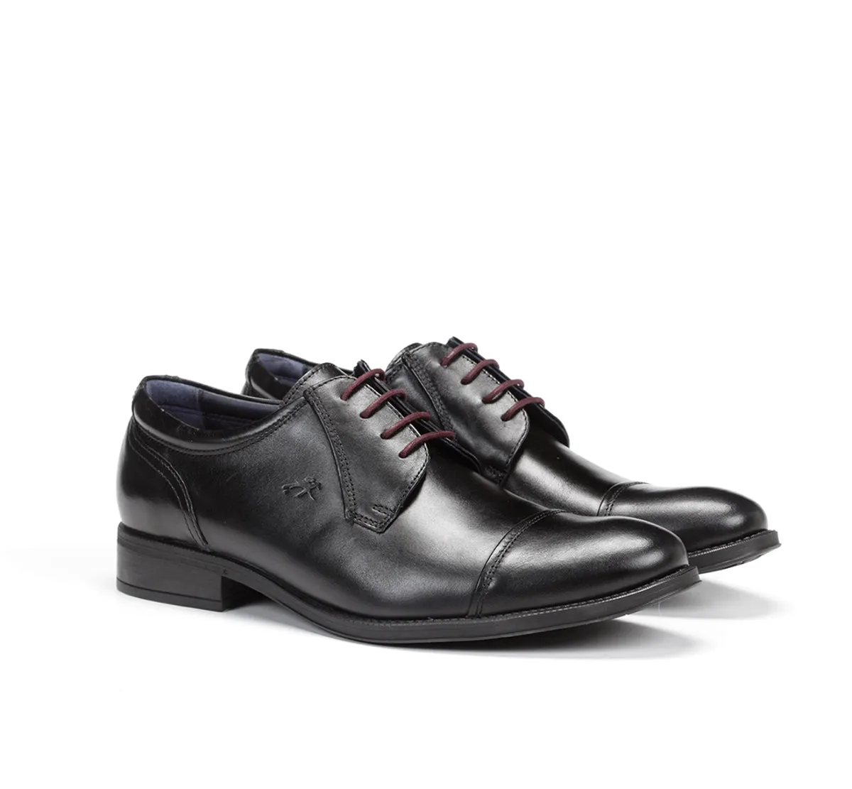 Fluchos Heracles 8412 scarpe uomo nere eleganti