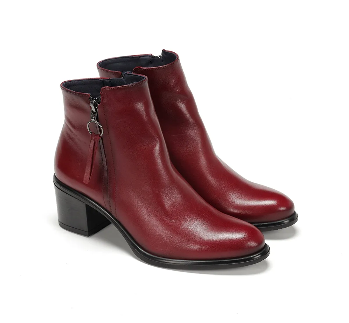 Fluchos Lexi D8606 stivaletti donna bordeaux
