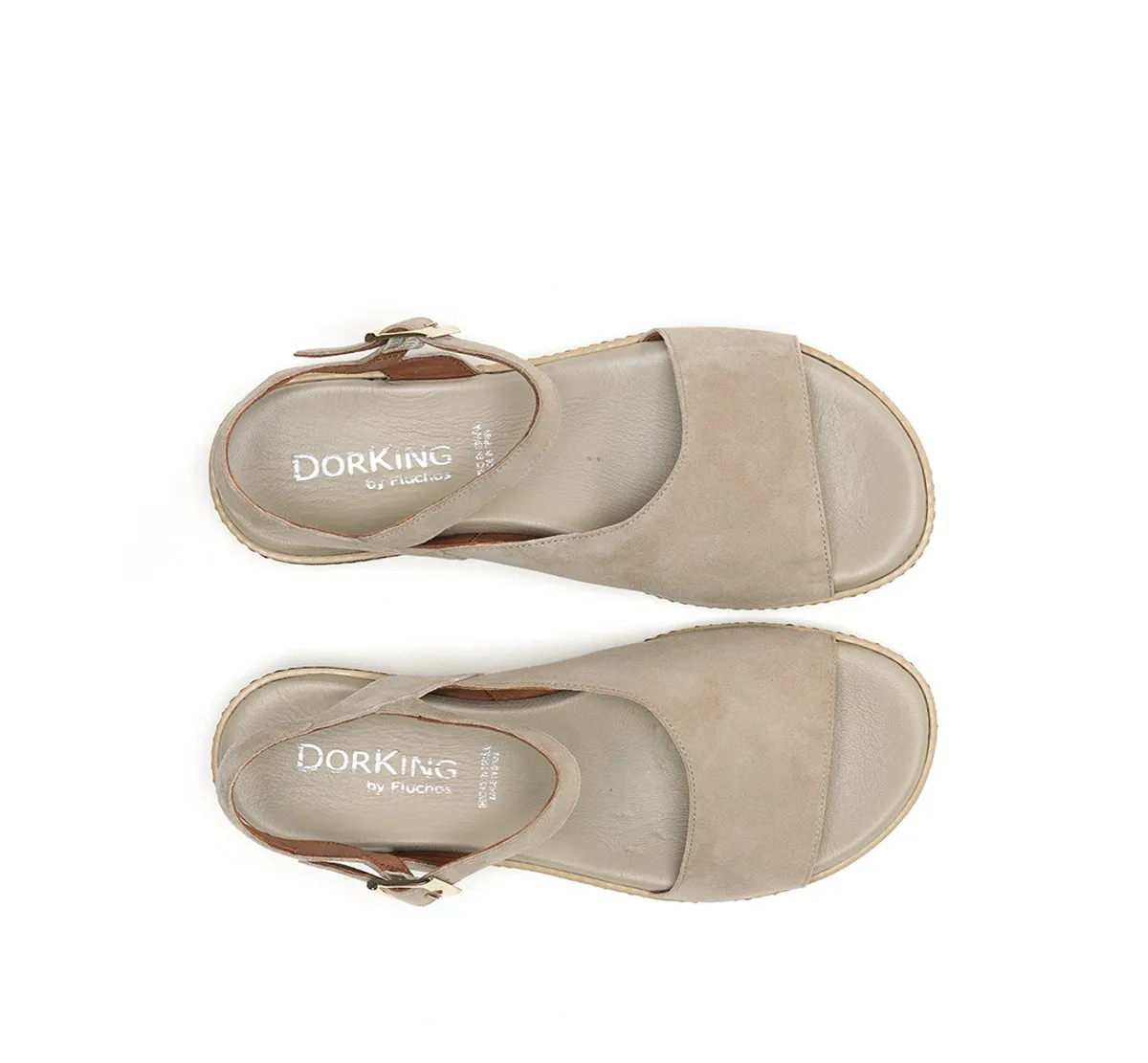 Fluchos Espe D8771 sandali donna taupe