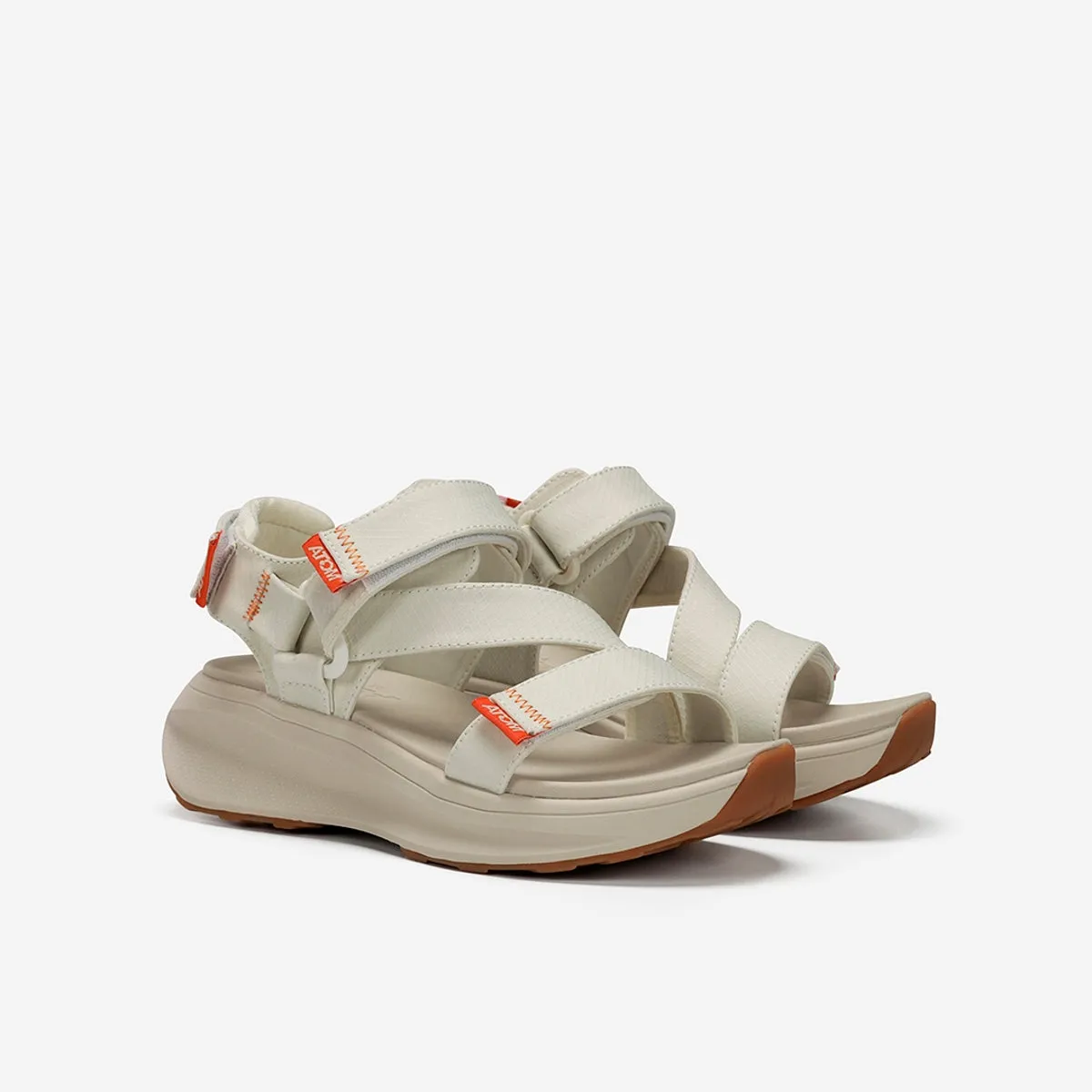 Fluchos Fusion V3 AT207 sandali bianchi donna leggeri