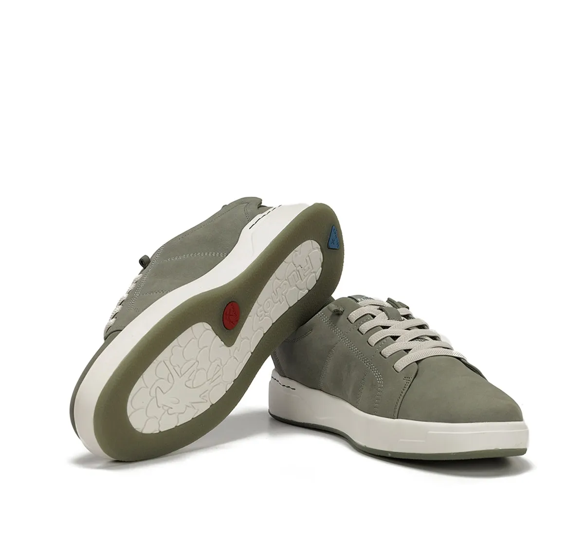 Fluchos Nadal F2378 sneakers uomo verdi con lacci