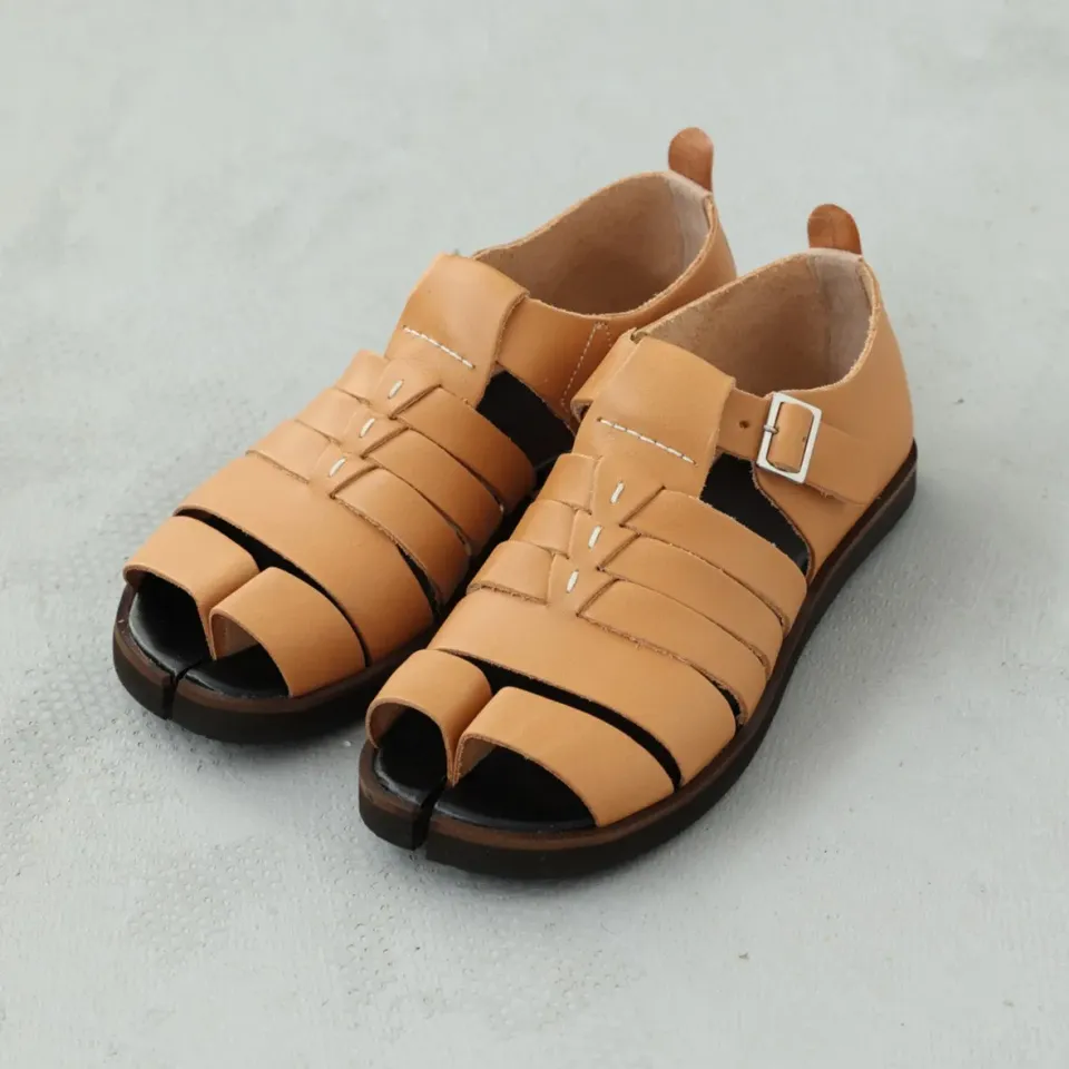 Tabito tabito10 Tabi Sandals sandali naturali pelle