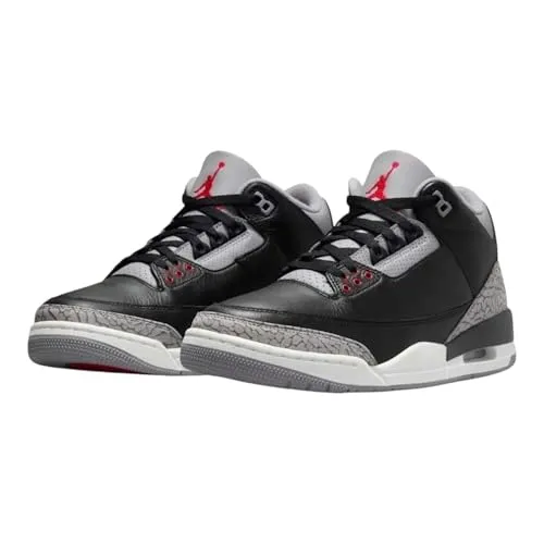 Nike Air Jordan 3 Retro sneakers uomo nere 11 US pelle