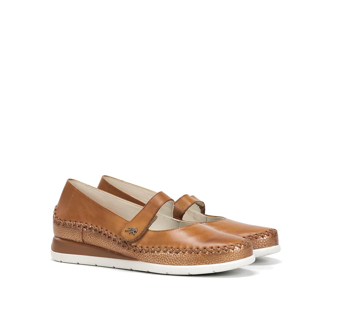 Fluchos Sella F2146 scarpe donna marrone zeppa