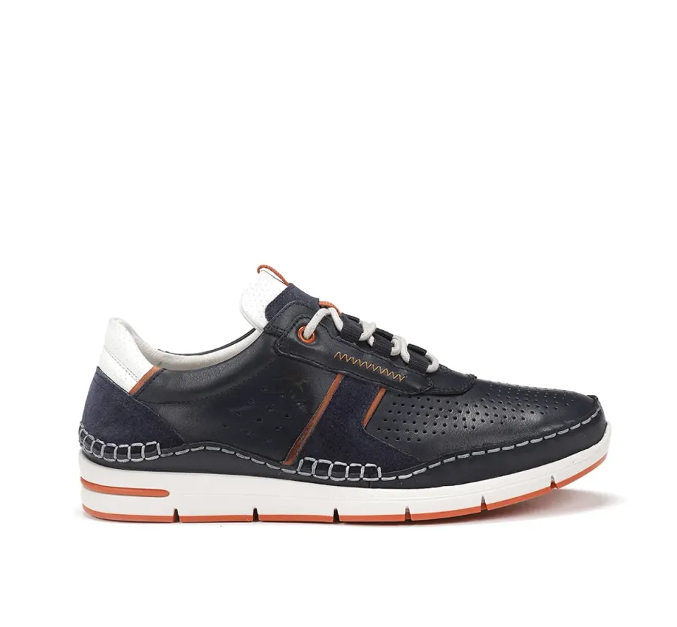 Fluchos Yannic F1442 sneakers uomo blu con lacci