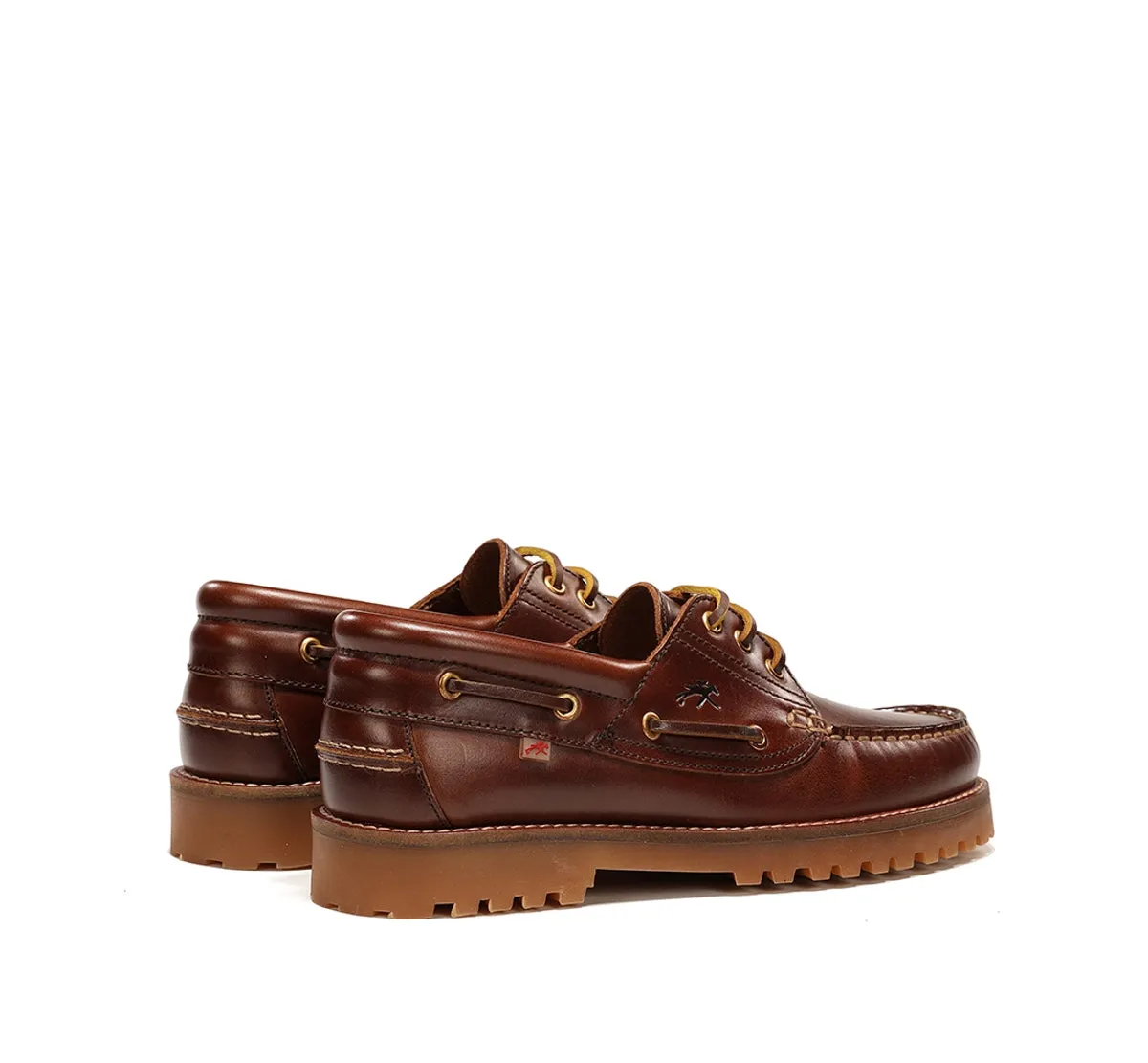 Fluchos Scott F0053 scarpa da barca donna marrone