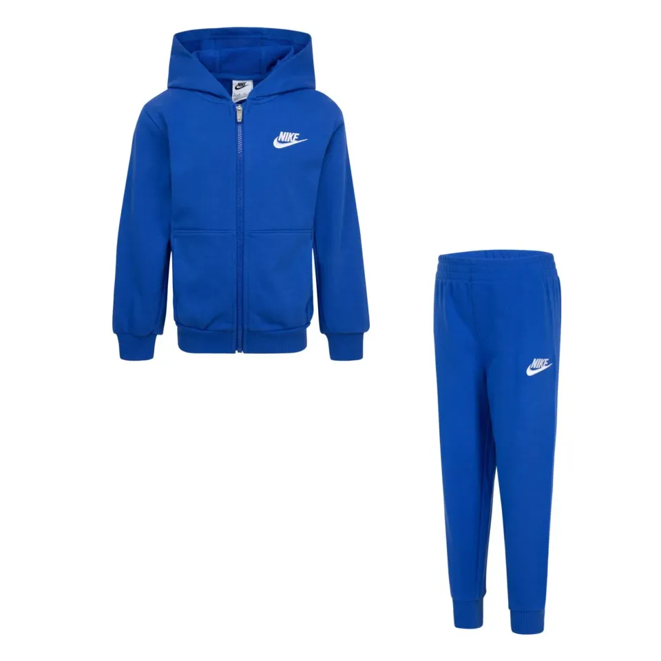 Nike Club Fleece felpa bambini 4-5 anni blu royal